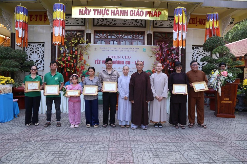 TP.HCM: Phiên Chợ Tết Yêu Thương 0 đồng lần đầu tổ chức tại chùa Chánh Thiên