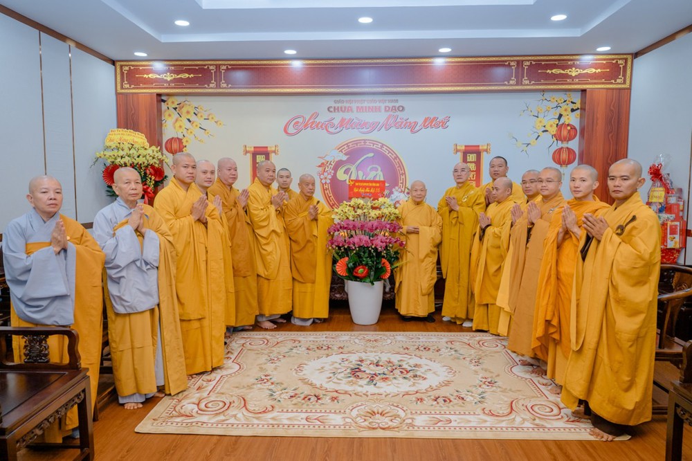 Ban Trị sự các tỉnh, thành và tự viện khánh tuế Trưởng lão Hòa thượng Chủ tịch