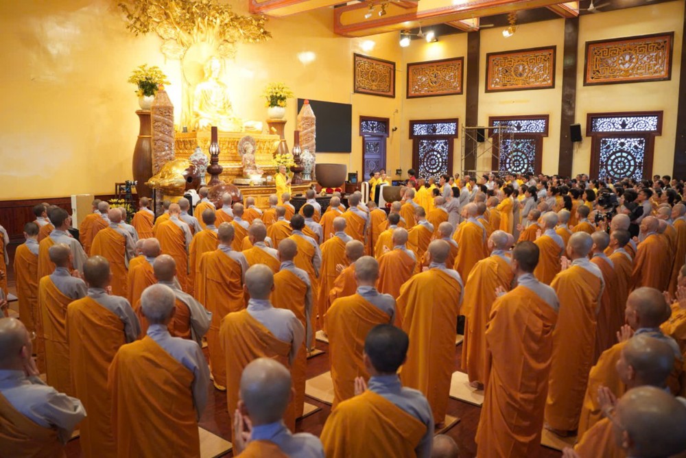 Đồng Nai: Trang nghiêm cung thỉnh Y Bát từ tháp Đại Giác an vị tại chùa Long Hương