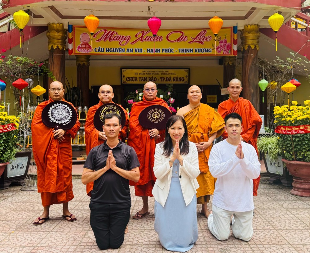 Đà Nẵng: Linh thiêng ánh đạo vàng trong cuộc hội ngộ của các bậc Tam Tạng Myanmar đầu xuân Bính Ngọ 2026