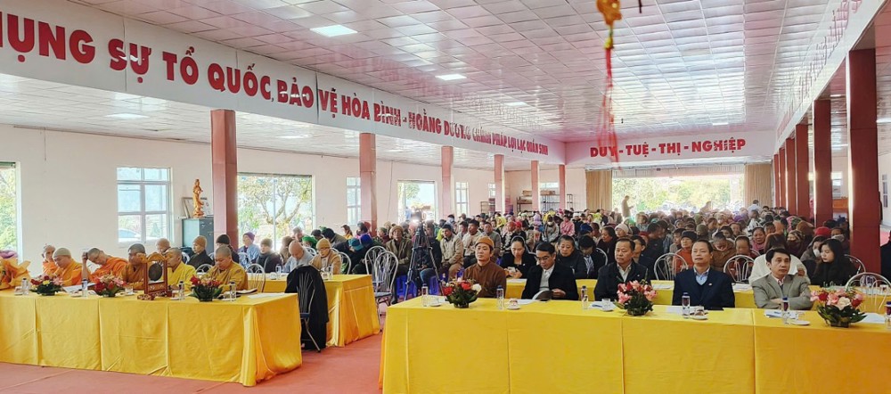 Lai Châu: Hội nghị tổng kết công tác Phật sự năm 2025, triển khai phương hướng hoạt động năm 2026