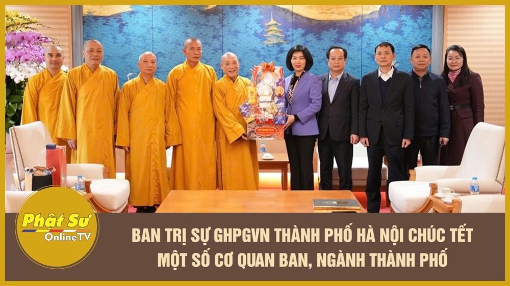 [Video] BTS GHPGVN TP. Hà Nội chúc Tết một số cơ quan ban, ngành thành phố trước thềm Xuân Bính Ngọ