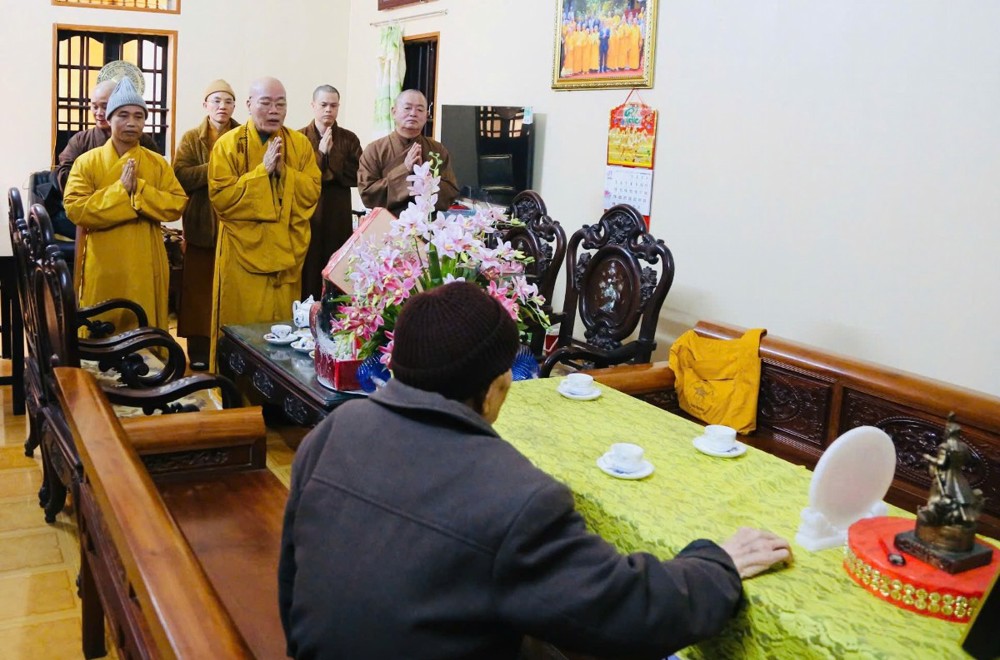 Hưng Yên: Khánh tuế Trưởng lão Hòa thượng Thích Thanh Dục – Phó Pháp chủ Hội đồng Chứng minh GHPGVN trước thềm năm mới