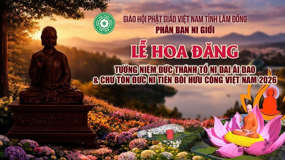 🔴Trực tiếp: Lễ hoa đăng tưởng niệm Đức Thánh Tổ Ni Đại Ái Đạo và chư Tôn đức Ni tiền bối hữu công Việt Nam 2026
