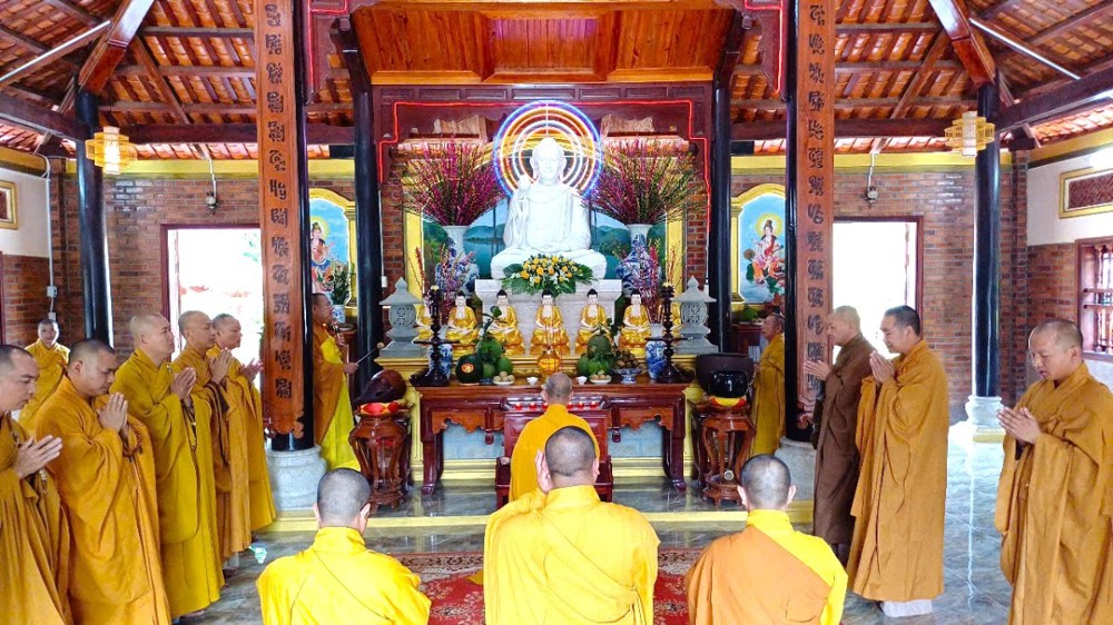 Vĩnh Long: Chùa Khánh Thạnh Trang nghiêm Lễ Húy Kỵ Tưởng Niệm Lần Thứ 30 Cố Thượng Tọa Thích Giác Trọng