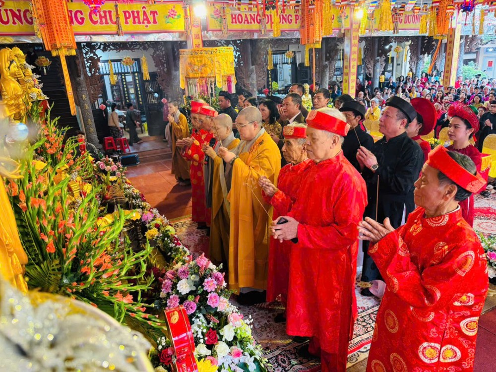 Hà Nội: Chùa Tăng Phúc long trọng tổ chức Lễ hội Truyền thống Thượng Nguyên – Khai xuân – Đón Chạ – Cầu Quốc thái dân an
