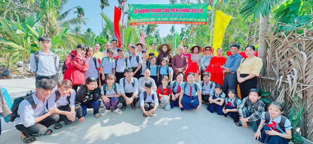 Vĩnh Long: Nhịp cầu yêu thương – Mái ấm nghĩa tình từ chương trình Viên Thông