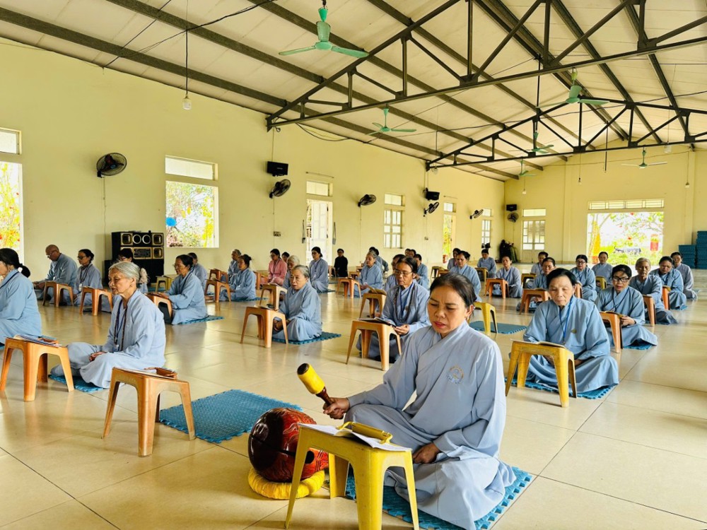 Thanh Hóa: Chùa Đống Cao khai khóa tu "Niệm Phật một ngày" đầu năm Bính Ngọ