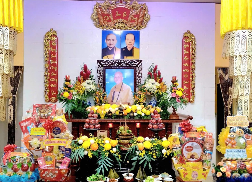 Vĩnh Long: Trang nghiêm lễ húy kỵ lần thứ 10 cố Ni trưởng Thích Nữ Thanh Quang