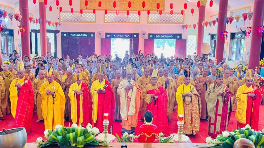 Cần Thơ: Trang nghiêm Pháp hội Dược sư tại chùa Thiên Thới