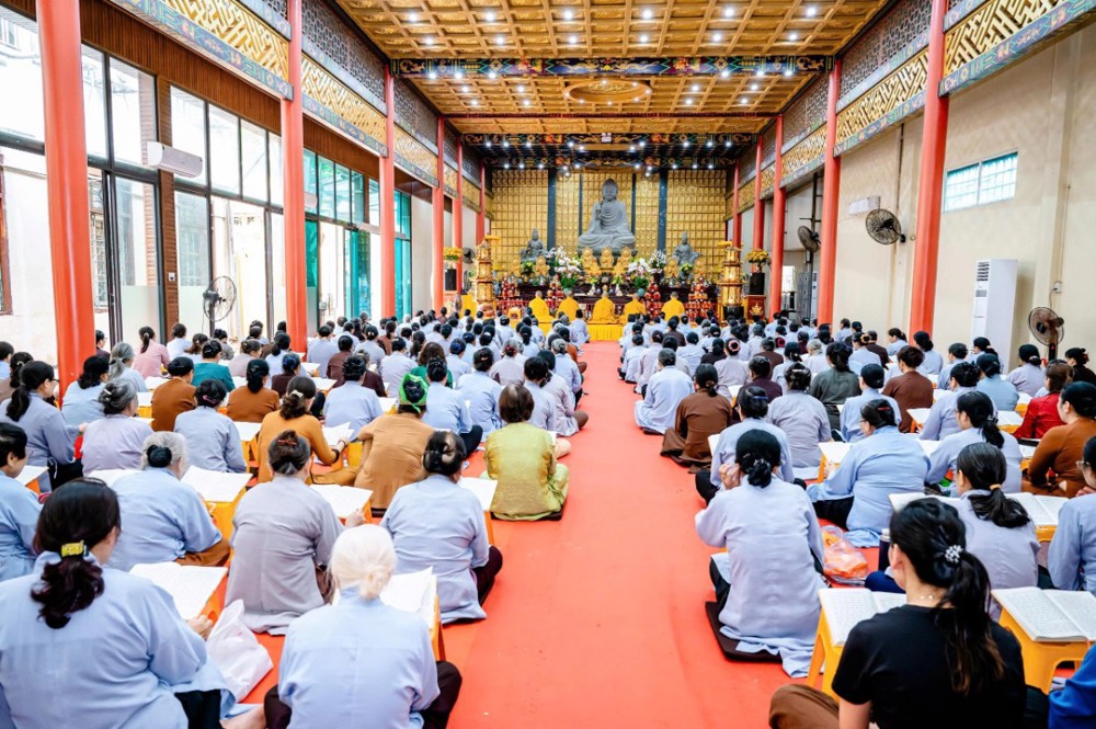 Thanh Hóa: Chùa Thanh Hà trang nghiêm cử hành lễ tạ đàn Dược Sư thất châu