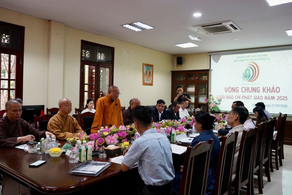 Hà Nội: Vòng Chung Khảo giải báo chí Phật giáo năm 2025