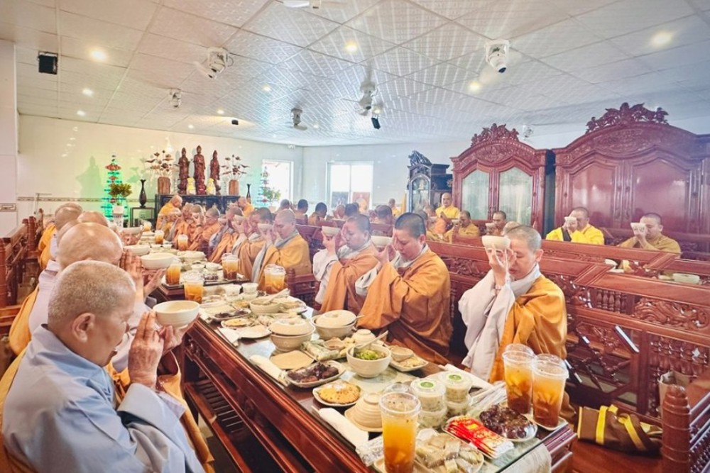 TP.HCM: Lễ cúng dường trai Tăng tại chùa Sơn Bửu (phường Vũng Tàu)