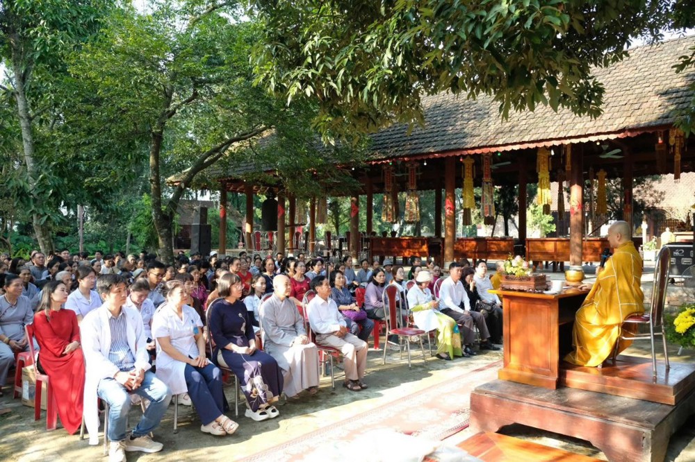 Hà Tĩnh: Pháp thoại “Hóa giải xung đột” nhân Lễ giỗ lần thứ 235 Đại danh y Lê Hữu Trác tại Chùa Tượng Sơn