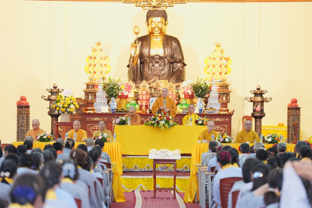 Bắc Ninh: Đạo tràng Pháp Hoa chùa Đại Thành trang nghiêm khai pháp và mừng thọ đầu xuân 2026