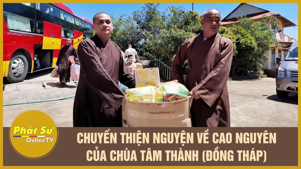 [Video] Chuyến thiện nguyện về cao nguyên của chùa Tâm Thành (Đồng Tháp)
