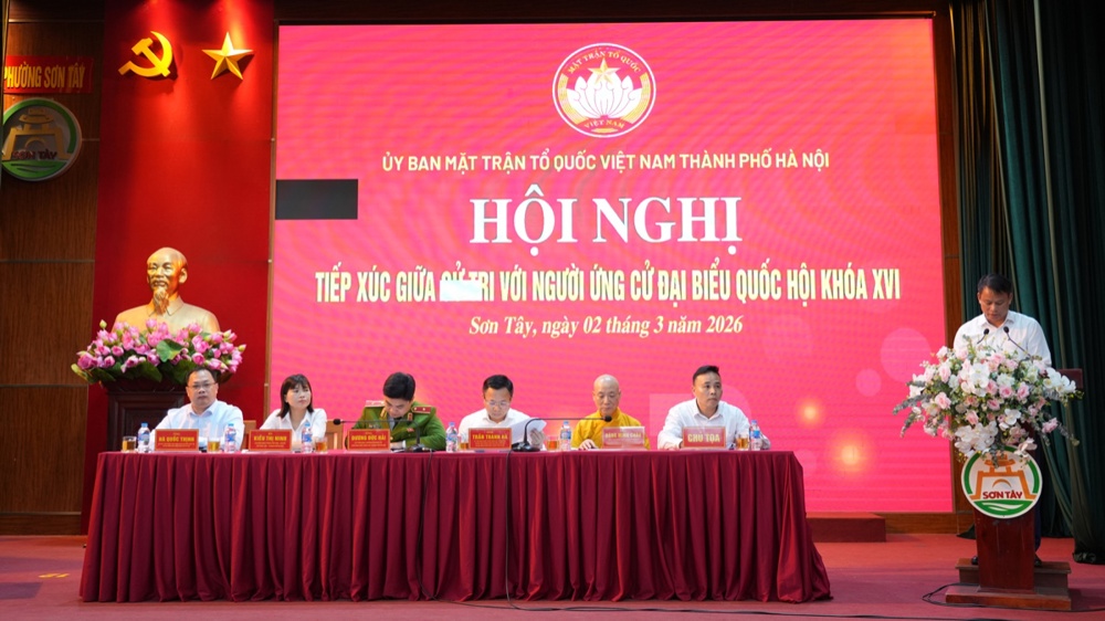 Cử tri Đơn vị bầu cử số 6 thành phố Hà Nội: Gửi trọn niềm tin vào các ứng cử viên đại biểu Quốc hội khóa XVI