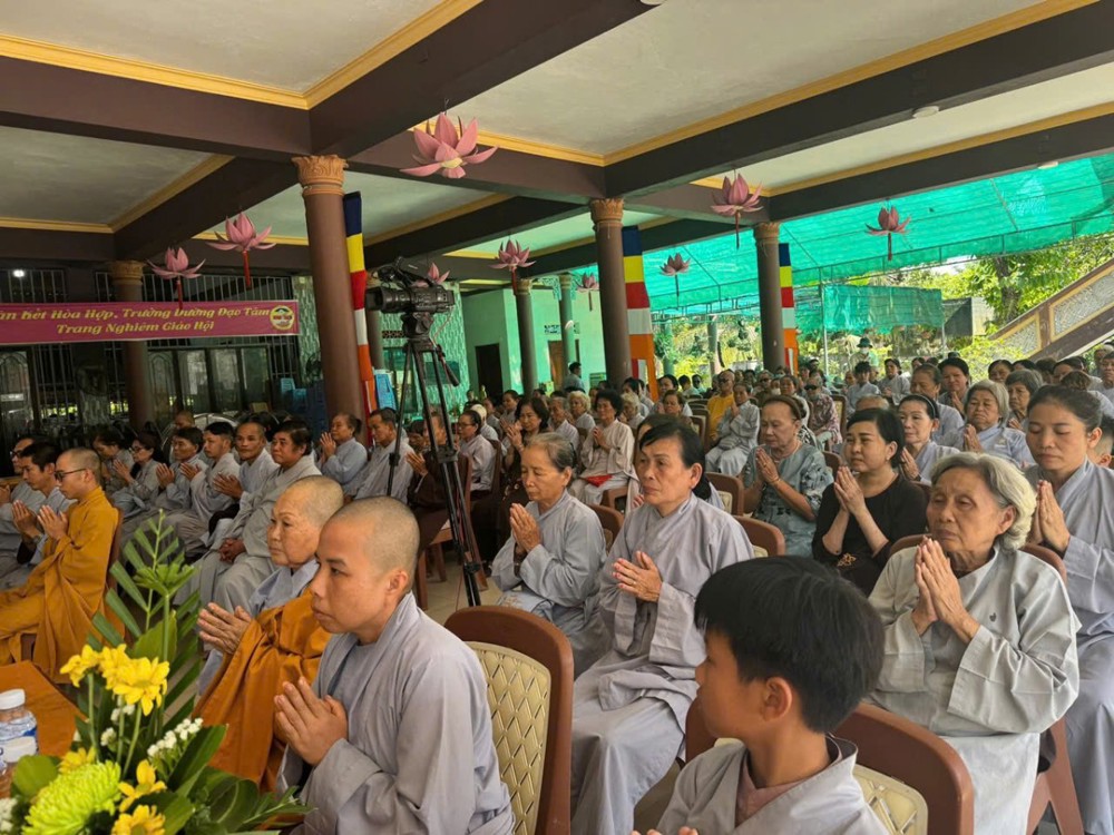 Đồng Nai: Khóa tu “Một ngày an lạc” lần thứ 144 tại chùa Phước Điền viên mãn
