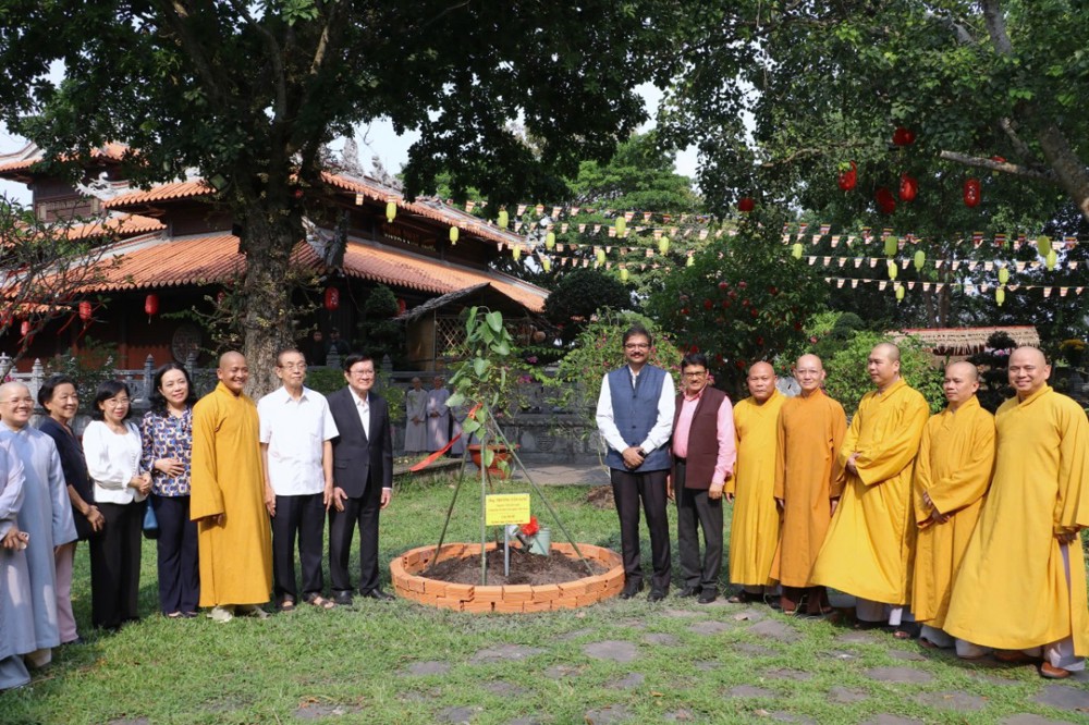 Tây Ninh: Thắm tình hữu nghị Việt – Ấn tại Khu di tích Giồng Dứa và chùa Pháp Minh