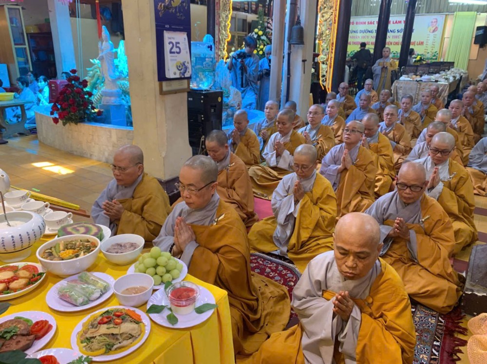 TP.HCM: Lễ húy kỵ lần thứ 23 cố Ni trưởng Giác Nhẫn tại Sắc Tứ Huệ Lâm tự