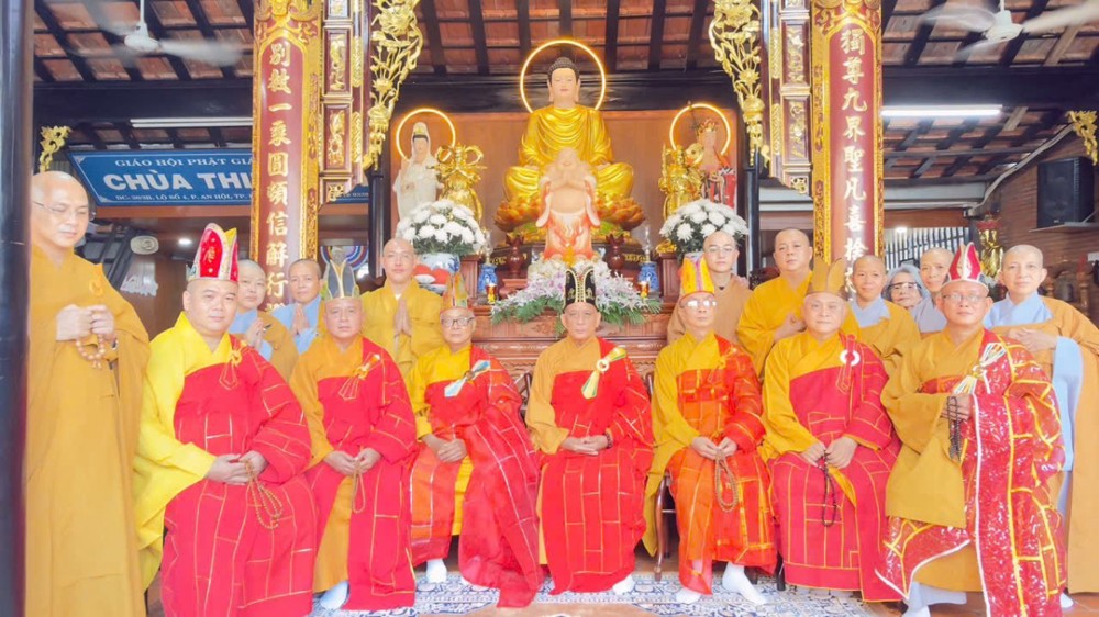 Vĩnh Long: Chùa Thinh Văn trang nghiêm Lễ Trai đàn Dược Sư cầu nguyện quốc thái dân an đầu xuân Bính Ngọ tại 