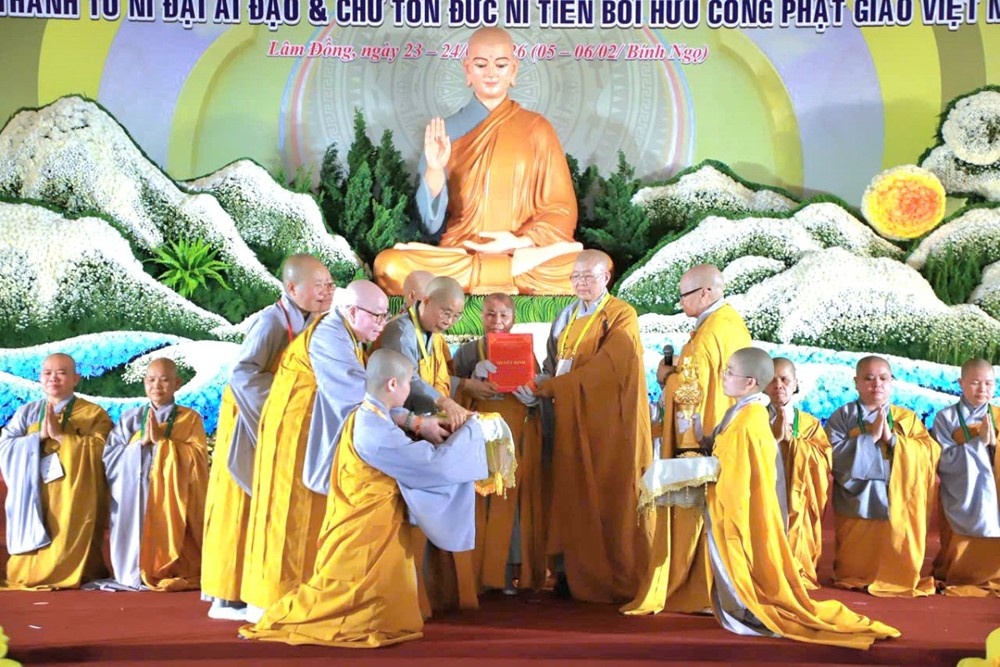 Lâm Đồng: Trang nghiêm Đại lễ tưởng niệm Đức Thánh Tổ Ni Đại Ái Đạo