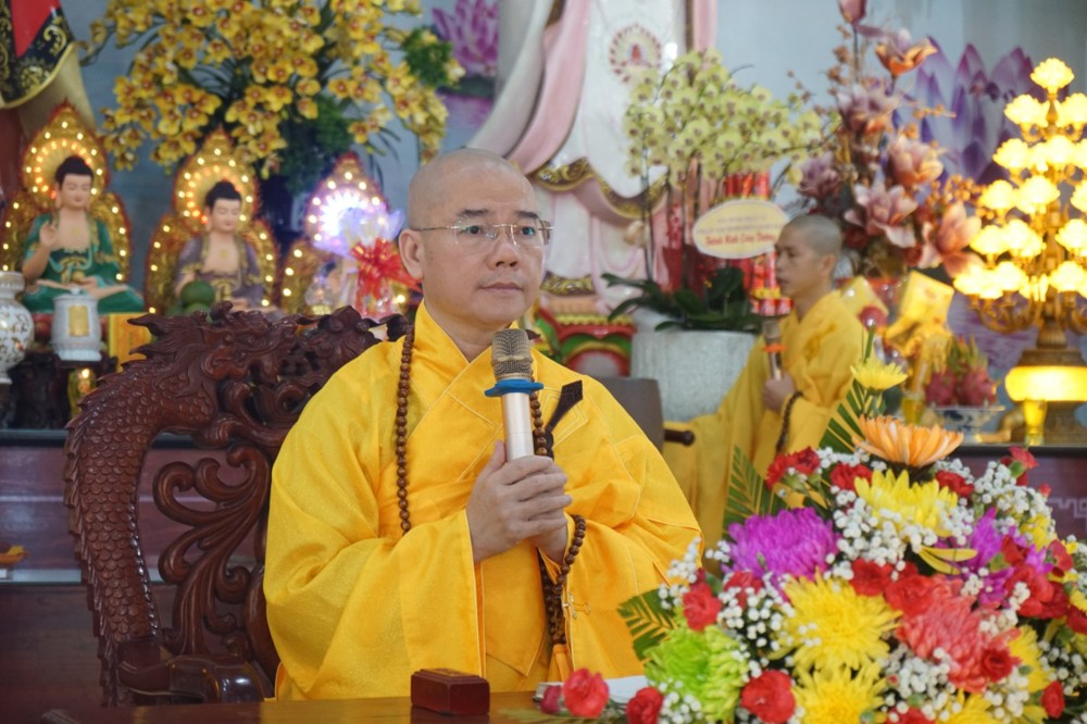 Đà Nẵng: Khóa tu “Một ngày an lạc” đầu năm Bính Ngọ tại chùa Bà Đa