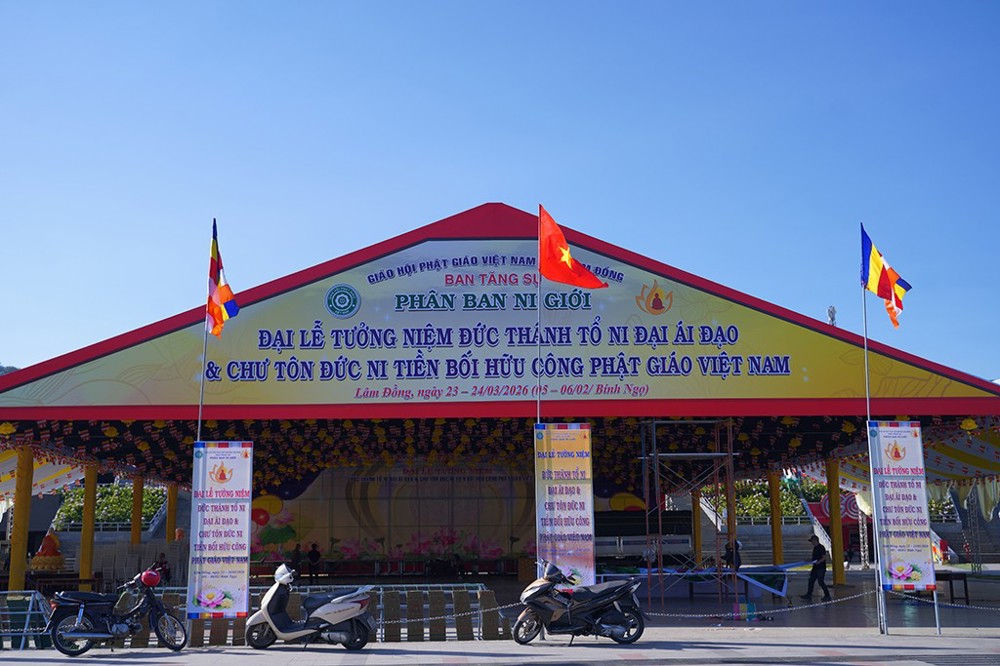 Lâm Đồng: Tích cực chuẩn bị cho Đại lễ tưởng niệm Đức Thánh Tổ Ni Đại Ái Đạo 