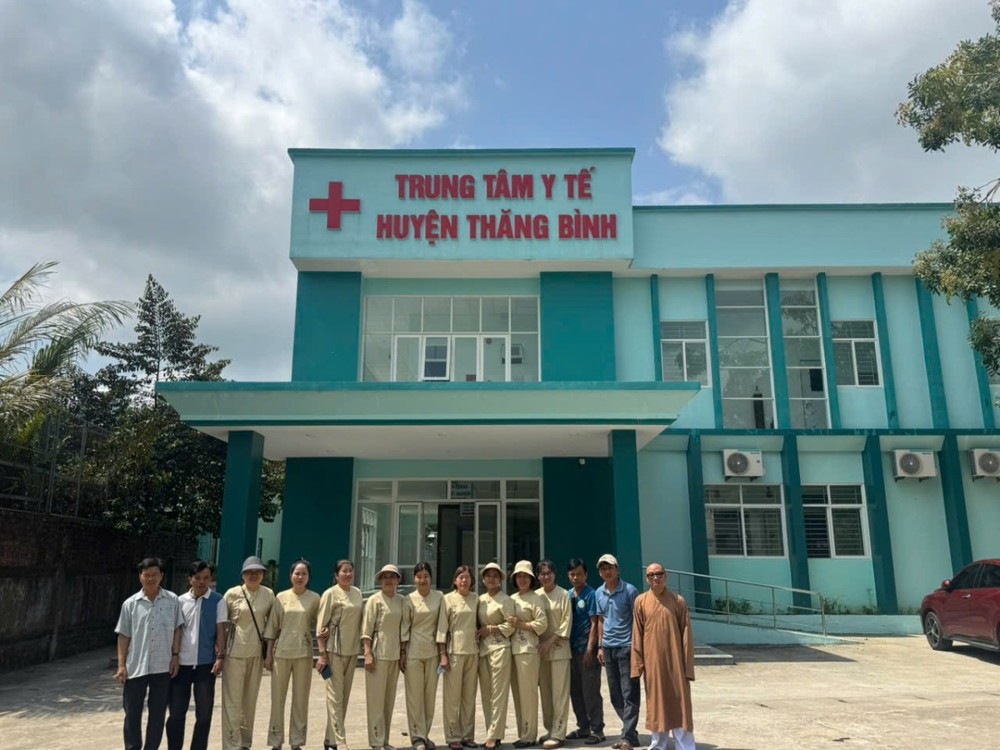 Đà Nẵng: Chùa Ngọc Sơn tiếp tục trao yêu thương tại trung tâm y tế Thăng Bình năm 2026
