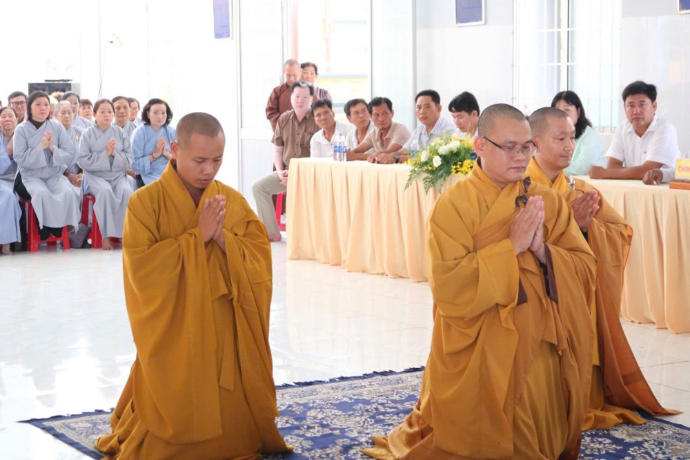 Vĩnh Long: Lễ công bố Quyết định bổ nhiệm Trụ trì chùa Phước Thanh