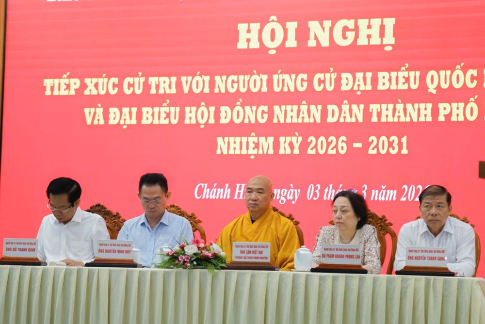 Ngày thứ 2 Hội nghị tiếp xúc cử tri đơn vị bầu cử số 13 (Đại biểu Quốc hội khóa XVI 2026–2031)