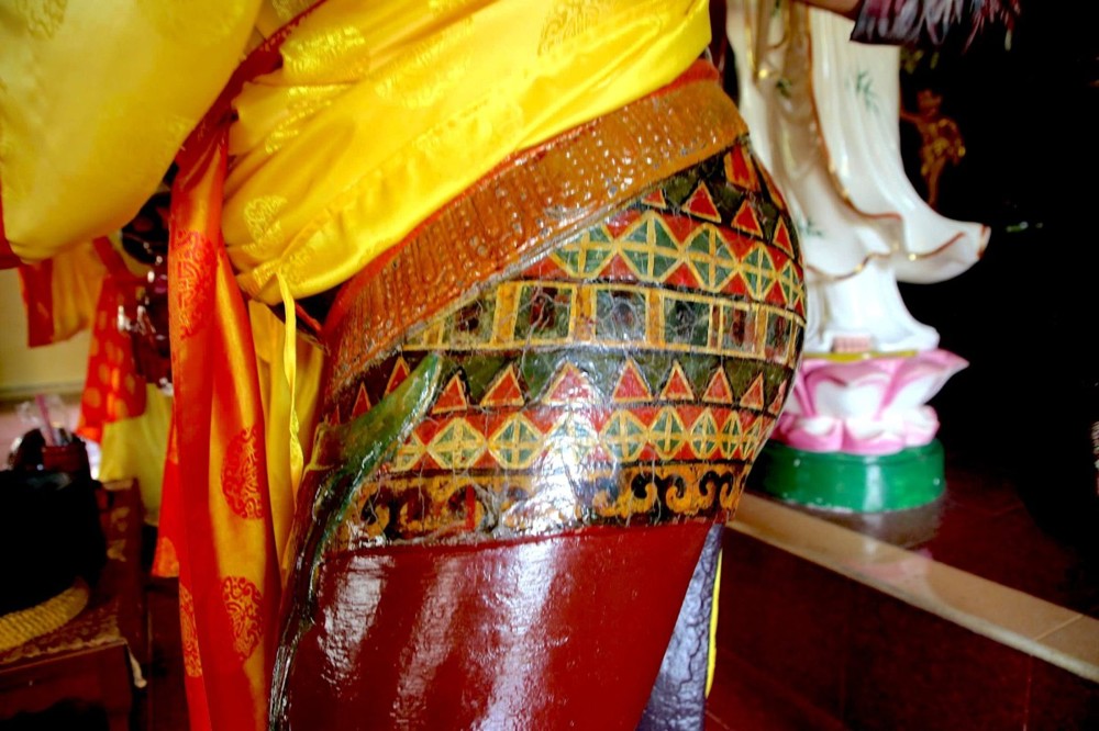 Chùa cổ Nhạn Sơn: Hai pho tượng đá tương truyền trồi lên từ lòng đất 6