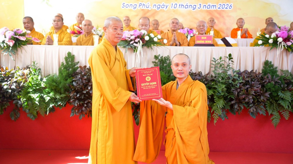 Vĩnh Long: Công bố Quyết định thành lập điểm sinh hoạt tôn giáo tập trung đạo tràng Nguyệt Quang