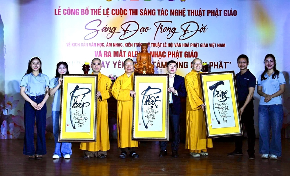 Hà Nội: Khai mạc cuộc thi nghệ thuật Phật giáo “Sáng đạo trong đời 2026”