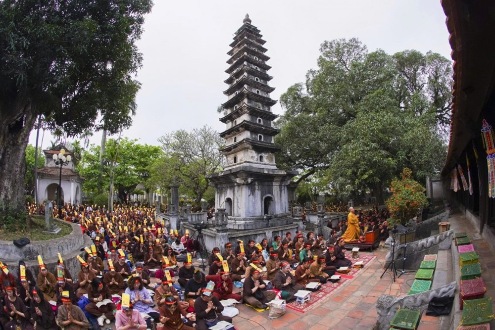Ninh Bình: Chùa Tân Hải tiếp tục tổ chức hành hương tu học đầu xuân Bính Ngọ 2026