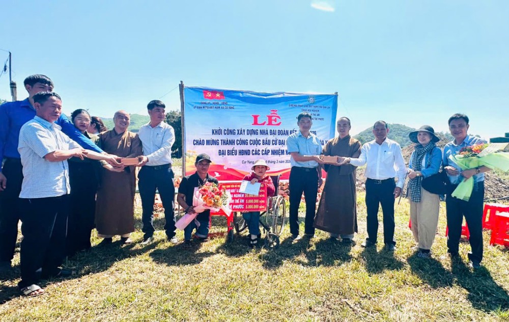 Đắk Lắk: Khởi công xây dựng nhà Đại đoàn kết tại xã Cư Yang