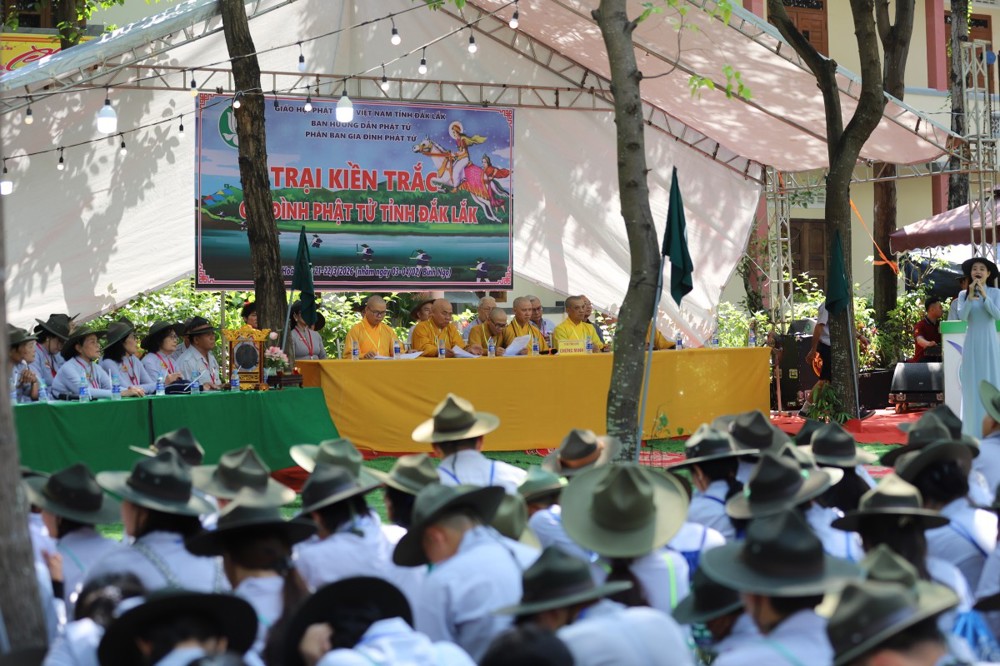 Đắk Lắk: Khai mạc Trại Kiền Trắc năm 2026 tại chùa Bảo Tịnh