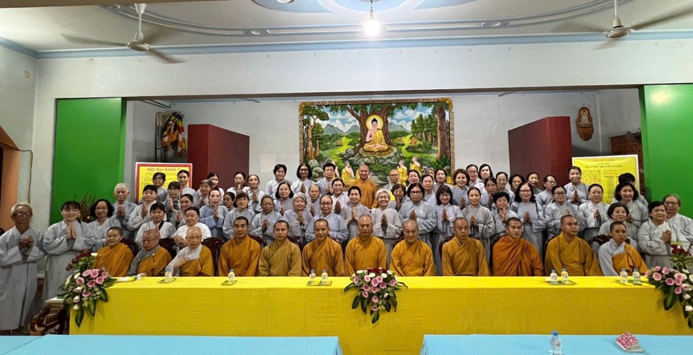 Vĩnh Long: Chùa Liên Thanh đón tiếp đoàn Ban Hoằng pháp GHPGVN tỉnh Vĩnh Long