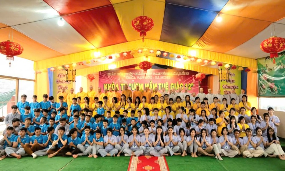 Lâm Đồng: Chùa Vạn Đức thông báo mở khóa tu mùa hè 2026 “Ươm Mầm Tuệ Giác 14”