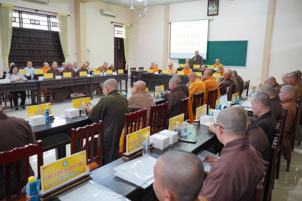 Đồng Tháp: Ban Trị sự họp tổng kết công tác Đại hội Đại hội và triển khai một số Phật sự quan trọng sắp tới