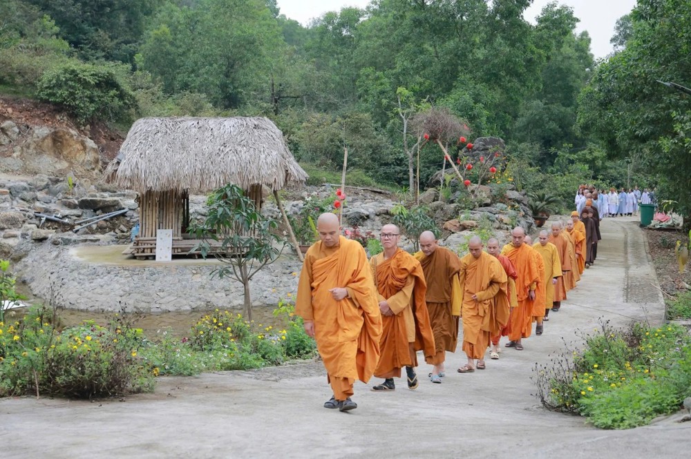 Ngôi tịnh xá dưới chân núi Ngàn Nưa: Hành trình hồi sinh từ phế tích