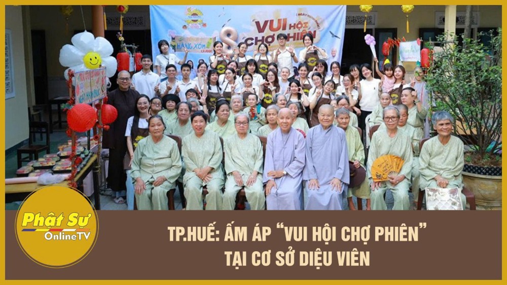 [Video] TP.Huế: Ấm áp “Vui hội chợ phiên” tại cơ sở Diệu Viên