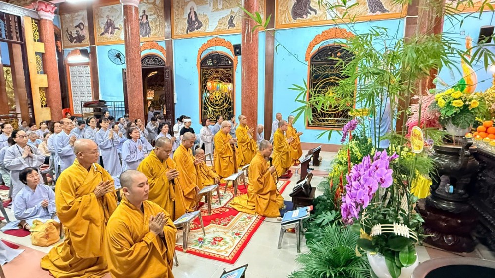 TP.HCM: Tổ đình Vạn Thọ trang nghiêm kỷ niệm ngày Khánh đản Đức Quán Thế Âm