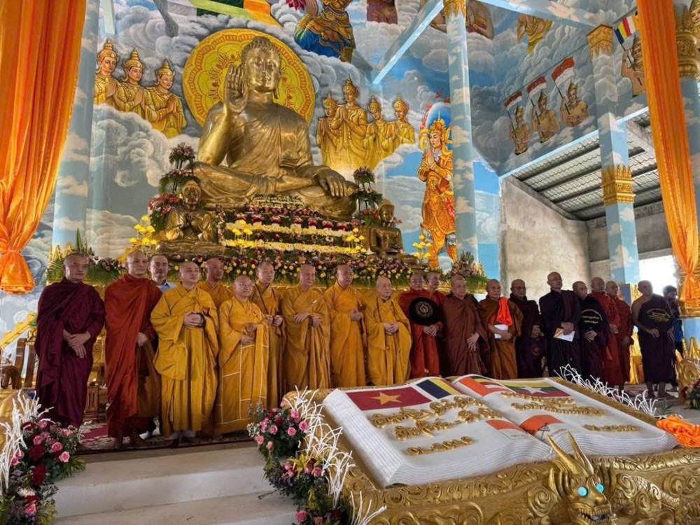 Myanmar: Lễ an vị tôn tượng Đức Phật Thích Ca tại chùa Đại Phước