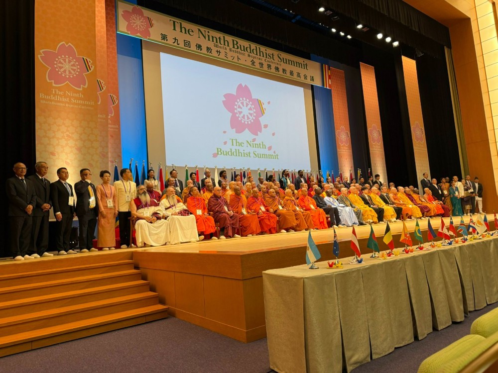 Khai mạc Hội nghị Thượng đỉnh Phật giáo thế giới lần thứ 9 tại Nhật Bản