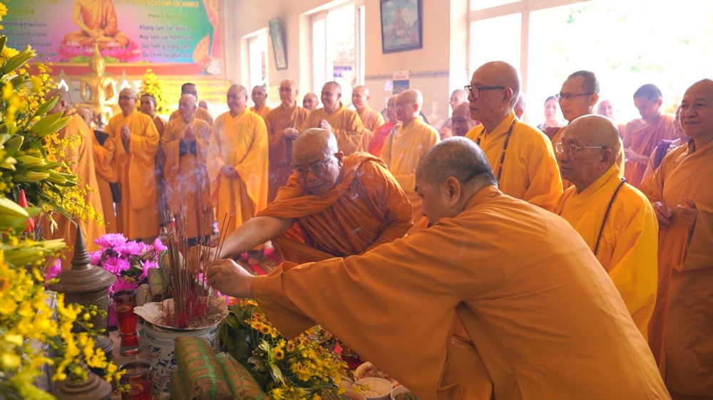 TP.HCM: Chùa Nam Sơn trang nghiêm tổ chức Tết cổ truyền Chol Chnam Thmay