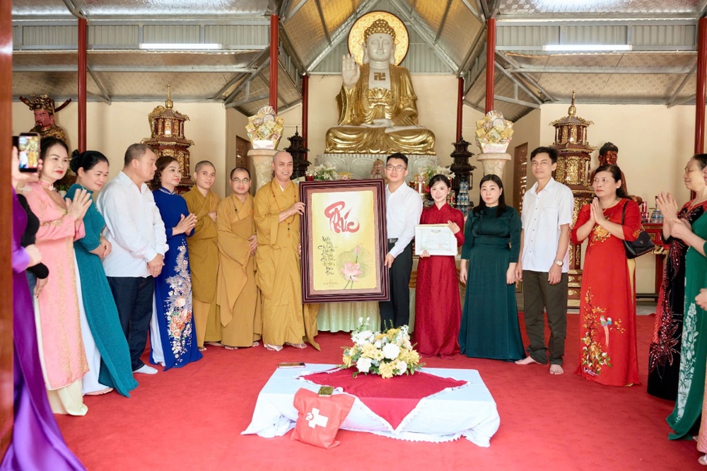 Thanh Hoá: Trang nghiêm Lễ hằng thuận tại chùa Hưng Phúc