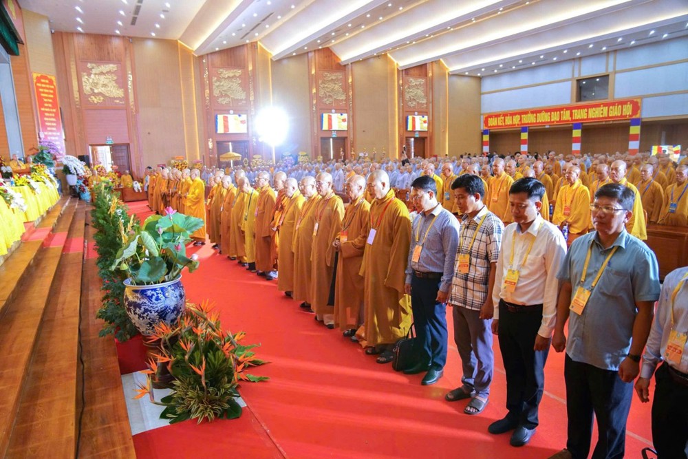 Đồng Tháp: Trang nghiêm Kỷ niệm 45 năm thành lập Giáo hội Phật giáo Việt Nam