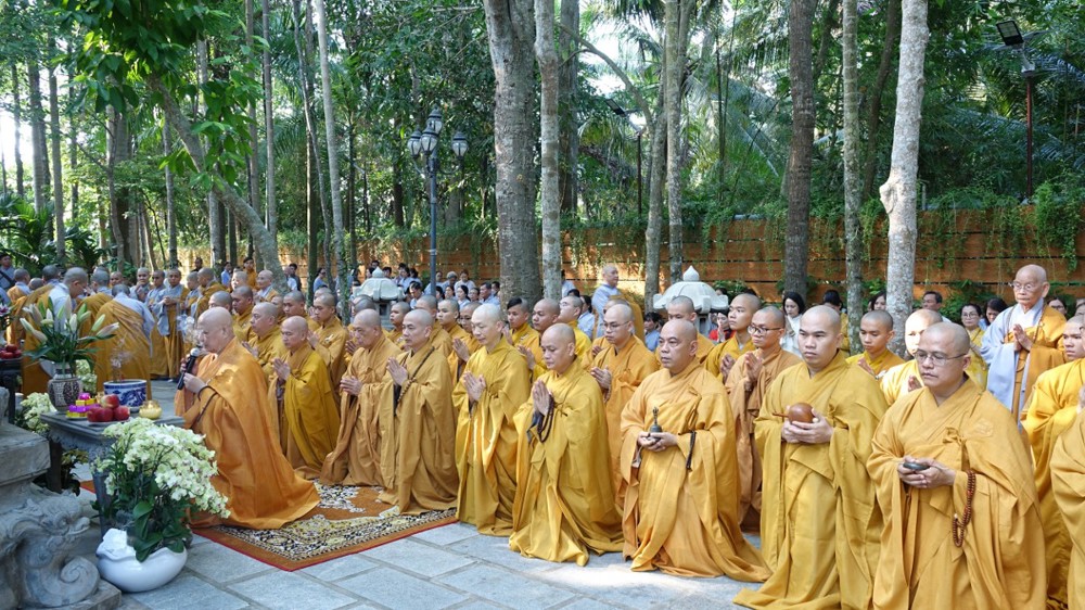 Đồng Tháp: Trang nghiêm lễ Húy kỵ Tổ sư Khai sơn tổ đình Hội Phước, xã Tân Nhuận Đông