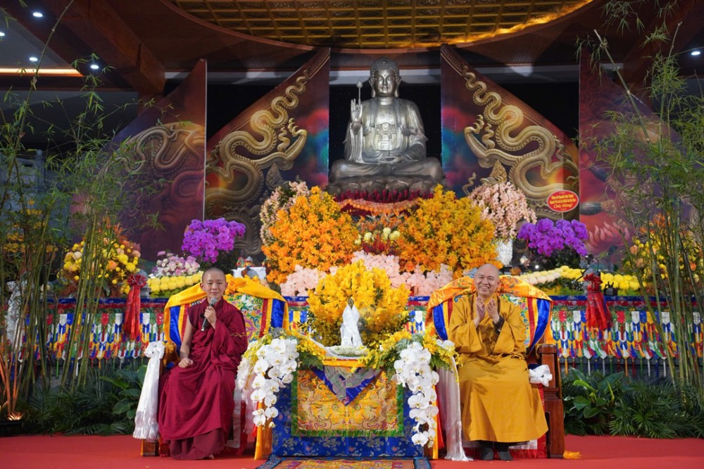 Bắc Ninh: Pháp hội Cầu an xuân Bính Ngọ và tọa đàm Phật pháp với Hoàng tôn Bhutan Vairochana Rinpoche tại chùa Hưng Phúc